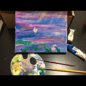 Oil Painting on Canvas. Only one